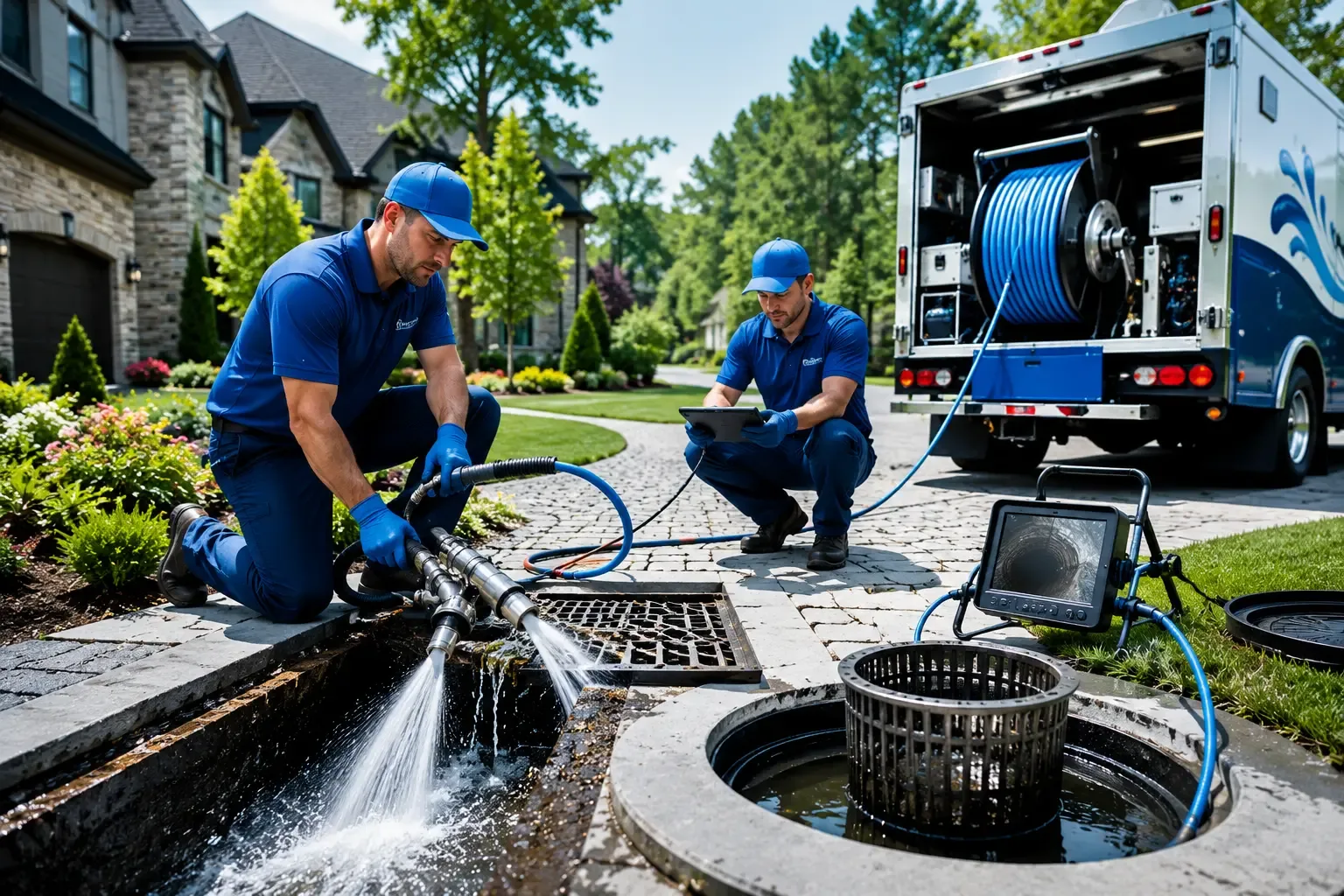 Local outdoor drain cleaning professionals in Ellington, MO